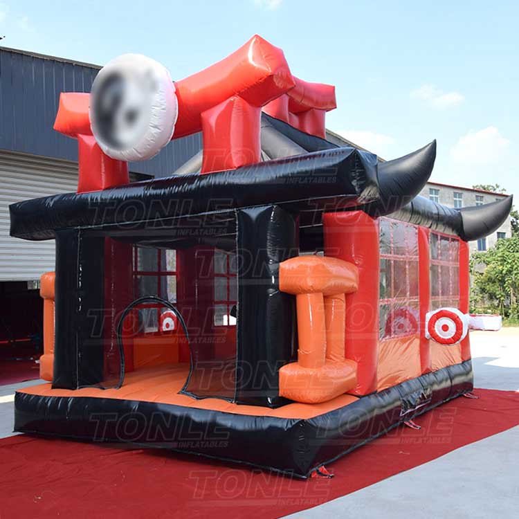 karate junior ninja warrior inflatable bounce house